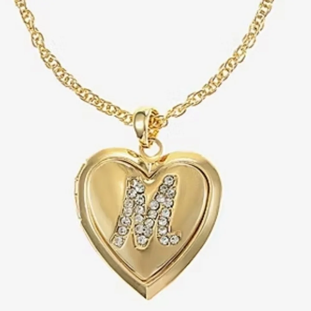 2 Piece Monet Heart Pendant Necklace & Earrings
